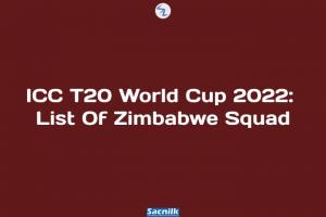 ICC T20 World Cup 2022: List Of Zimbabwe Squad