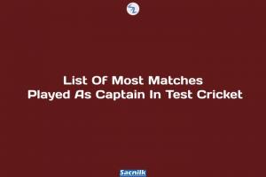 List Of Most Matches Played As Captain In Test Cricket
