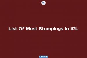 List Of Most Stumpings In IPL