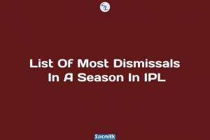 List Of Most Dismissals In A Season In IPL