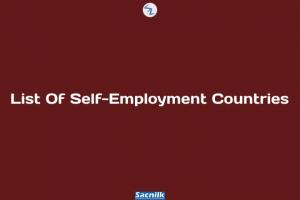 List Of Self-Employment Countries
