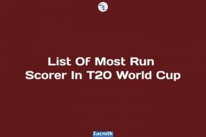 List Of Most Run Scorer In T20 World Cup