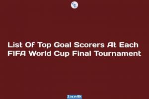 List Of Top Goal Scorers At Each FIFA World Cup Final Tournament