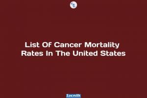 List Of Cancer Mortality Rates In The United States