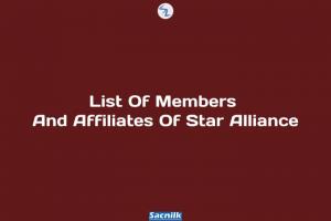 List Of Members And Affiliates Of Star Alliance