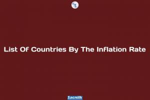 List Of Countries By The Inflation Rate