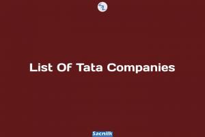 List Of Tata Companies