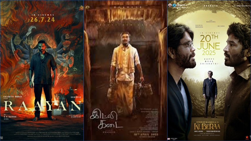 Dhanush at the Box Office:Idli Kadaiâ€™s Early Buzz vs the Runs of Kuberaa and Raayan
