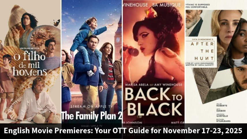 English Movie Premieres: Your OTT Guide for November 17-23, 2025