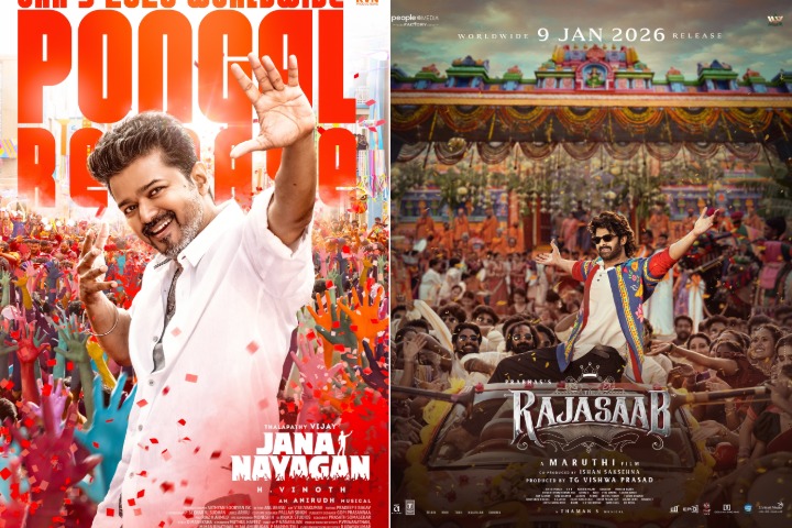 Jana Nayagan vs The Raja Saab : Vijay and Prabhas set for a historic Box Office clash on Jan 9,2026