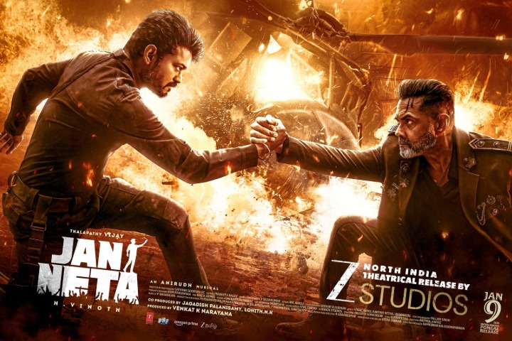 Thalapathy Vijay's Final Film Titled Jan Neta in Hindi; Zee Studios to Handle Massive North India Release