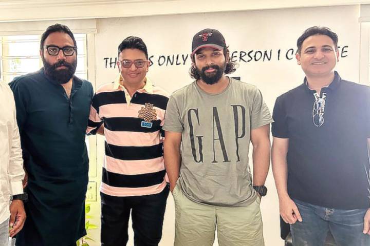 Producer Bhushan Kumar Gives Update On Sandeep Reddy Vanga and Allu Arjun's Film