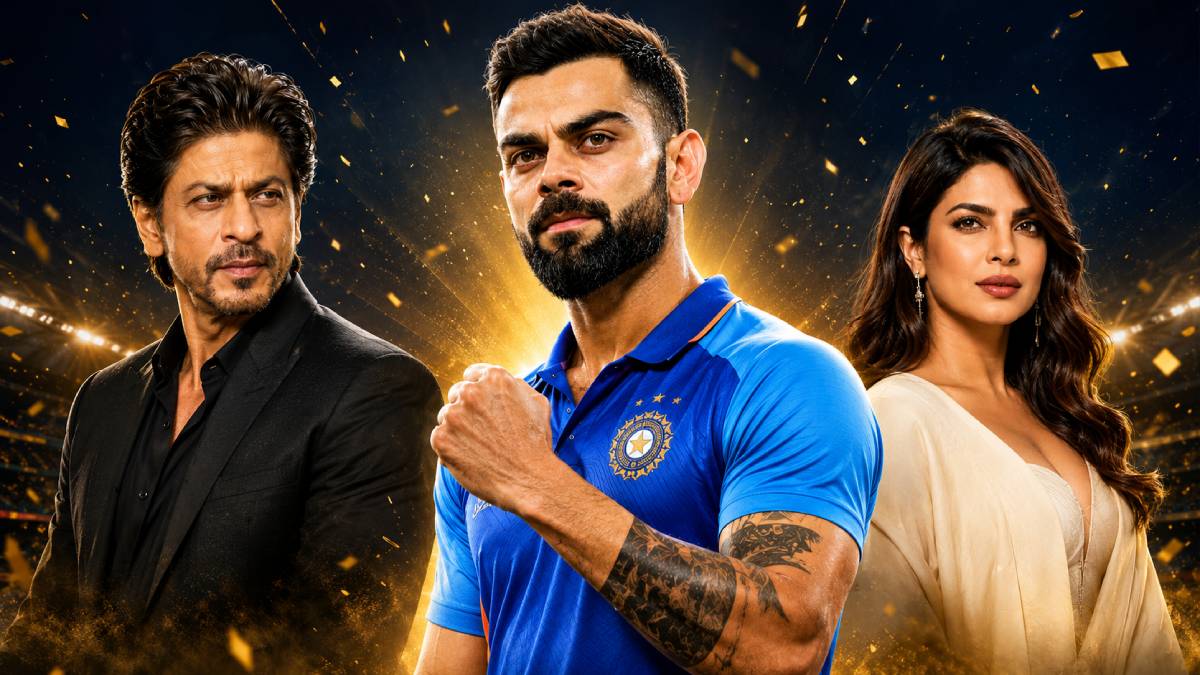 Virat Kohli Beats Shah Rukh Khan and Priyanka Chopra To Become Most Valuable Celebrity of India