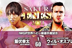 IWGP World Heavyweight Champion Crowned At Sakura Genesis 2021