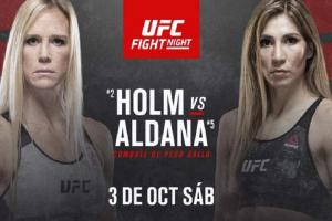 UFC Fight Night: Holm vs. Aldana Fight Card, Predictions & Preview, Odds, Matches, Date & Location Watch Time
