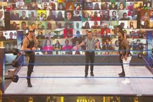 WWE SmackDown: Roman Reigns & Big E Vs. Sheamus & King Baron Corbin--Samoan Street Fight Full Match 9/18
