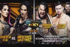 Three Matches Made Official For Next Tuesday's Episode Of NXT
