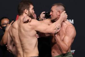 UFC Vegas 25 Result: Ion CuÈ›elaba Vs. Dustin Jacoby Full Fight, Winner