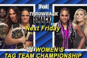 WWE SmackDown Women's Tag-Team Championship Match Announced For 5/14 WWE SmackDown