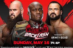 WrestleMania BackLash 2021 Results:  Bobby Lashley Vs. Drew McIntyre Vs. Braun Strowman Full Match & Winner