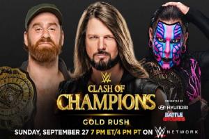 Jeff Hardy Vs. AJ Styles Vs. Sami Zayn For Intercontinental Title Now A Triple Threat Winner Take All Ladder Match At Clash Of Champions 2020