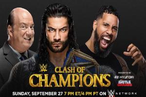 Roman Reigns(c) Vs. Jey Uso--WWE Universal Championship Winner Prediction At Clash Of Champions 2020
