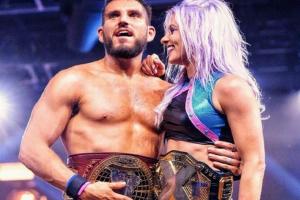 WWE NXT: Johnny Gargano & Candice Vs. Io Shirai & Damian Priest Full Match 9/30