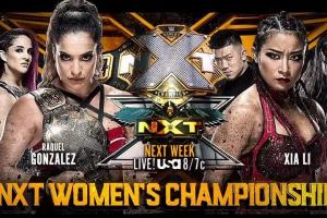 WWE NXT Women's Title Match And More Set Next Week