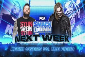 The Fiend Vs. Kevin Owens And A Massive Falls Count Anywhere Match Announced For Next Week's SmackDown Show