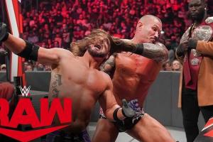 WWE Raw 8/9 Results: Randy Orton Vs. AJ Styles full Fight & Winner