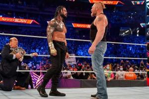 Roman Reigns Reacts To His Confrontation With Brock Lesnar At SummerSlam