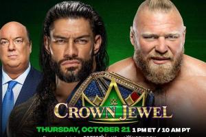 Brock Lesnar Vs. Roman Reigns Added To WWE Crown Jewel