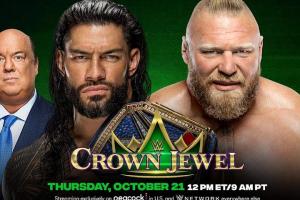 WWE Crown Jewel 2021: Roman Reigns Vs. Brock Lesnar Full Match & Winner