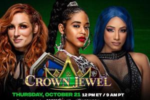 WWE Crown Jewel 2021: Becky Lynch Vs. Sasha Banks Vs. Bianca Belair Full Match & Winner