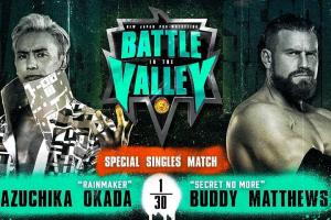 NJPW Battle In The Valley 2021 Match Card: Predictions, Preview, Start Time