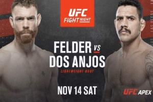 UFC Fight Night 183 Felder Vs. Dos Anjos Fight Card: Prediction & Preview, Date & Location, Odds, Start Time
