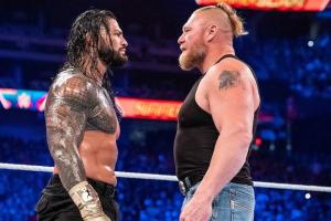Brock Lesnar Challenges Roman Reigns To A Champion Vs. Champion Match
