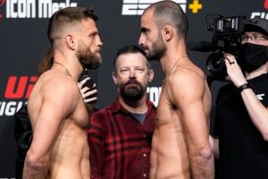 UFC Vegas 46 Results: Calvin Kattar Vs. Giga Chikadze Full Match & Winner
