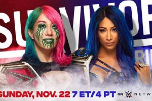 Raw Womenâ€™s Champion Asuka vs. SmackDown Womenâ€™s Champion Sasha Banks Takes Place At Survivor Series 2020