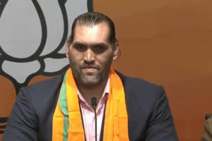 Former WWE World Heavyweight Champion The Great Khali Joins BJP