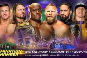 WWE Elimination Chamber 2022 Results: Bobby Lashley Vs. Brock Lesnar Vs. Seth Rollins Vs. Austin Theory Vs. Riddle Vs. AJ Styles Full Match & Winner