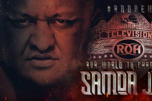 Samoa Joe Becomes The New ROH Television Champion On (4/13/22) AEW Dynamite