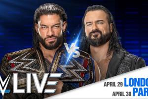 WWE Announced Huge Matches For London And Paris Live Events