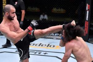 UFC Vegas 13 Bonuses: Giga Chikadze & Alexandr Romanov Earn Performance Of The Night