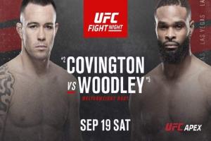 UFC Fight Night: Covington Vs. Woodley Fight Card, Sep. 19, 2020: Preview, Predictions, Odds, Venue, Date