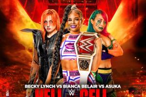 WWE Hell In A Cell 2022 Results: Bianca Belair Vs. Asuka Vs. Becky Lynch Full Match & Winner
