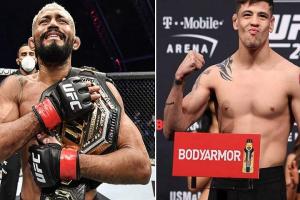 Deiveson Figueiredo Vs. Brandon Moreno For The Flyweight Championship Bout Added To UFC 256