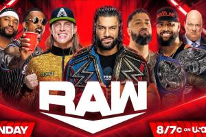 WWE Raw Results 7/25: Roman Reigns & The Usos Vs. Riddle & The Street Profits Full Match & Winner
