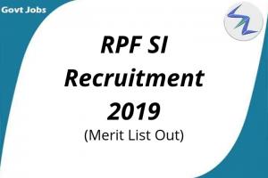 Railway Protection Force and Railway Protection Special Force has released final merit list for SI Post | Full Details Inside