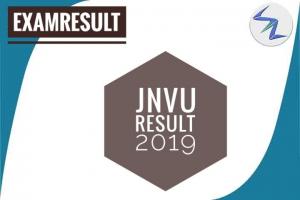 JNVU Result 2019 Declared | Details Inside